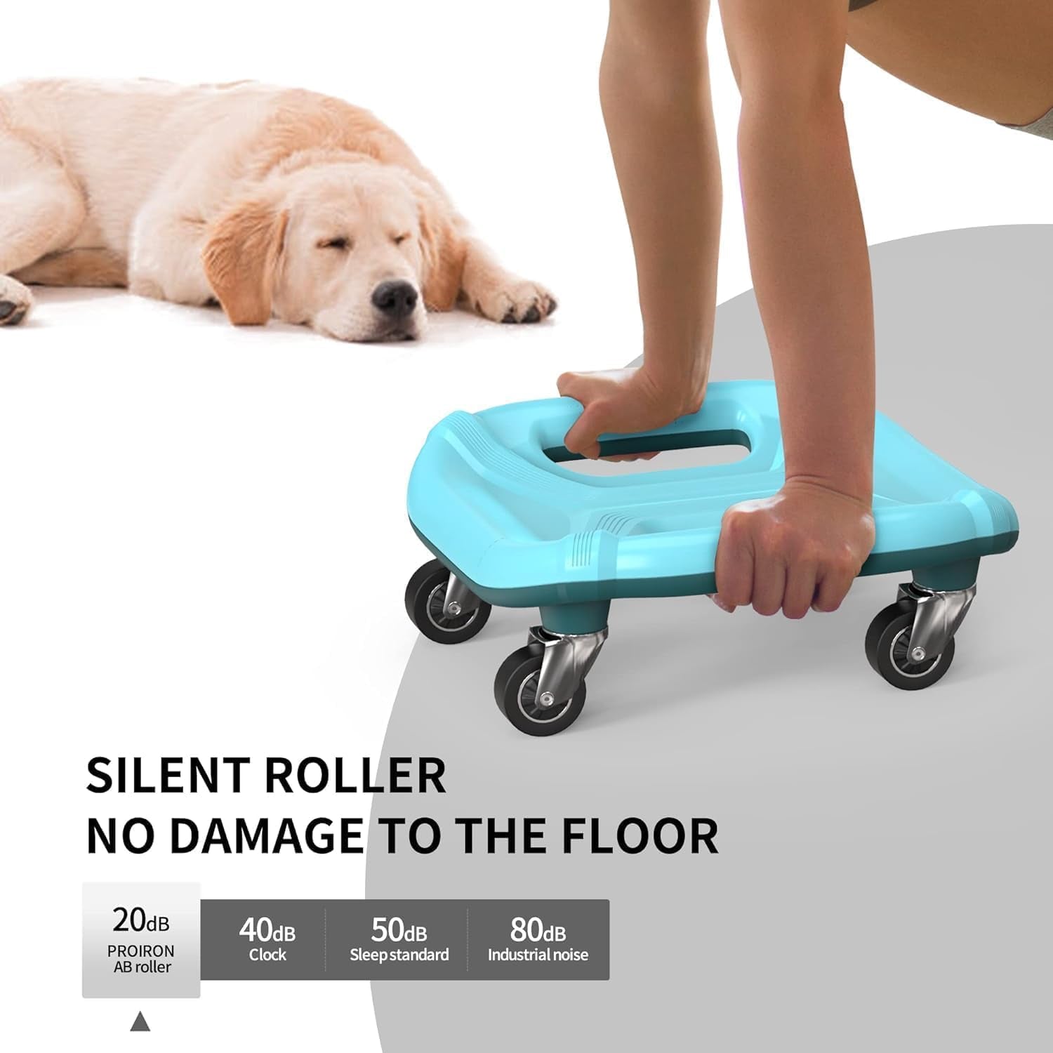 Ab Roller with Knee Pads for Abs Workout, Multifunctional Ab Roller Wheel for Abs Workout, Abdominal Roller with Knee Pads, Abdominal Exercises Wheel, Abb Roller (Slide Fitness Trainer)