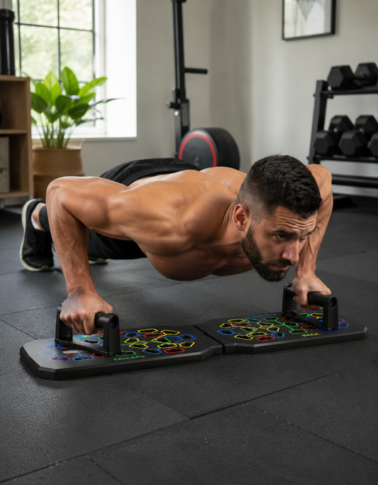 Foldable Push-Up Board with Handles – Full Body Trainer
